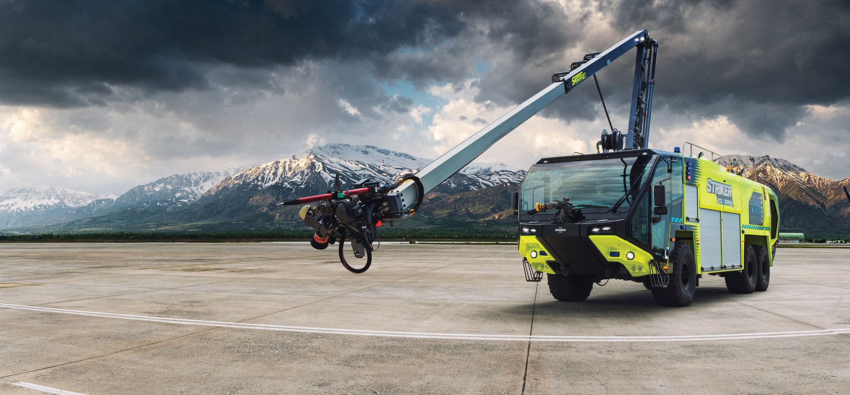 Groupe ADP has secured a purchase order for four Oshkosh Airport Products Striker Volterra 6x6 electric ARFF vehicles for Paris-Le Bourget Airport.