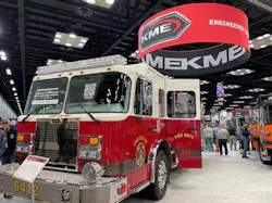 Visit KME at Booth #3901 to see the fire apparatus in person. Visit KME at Booth #3901 to see the fire apparatus in person.