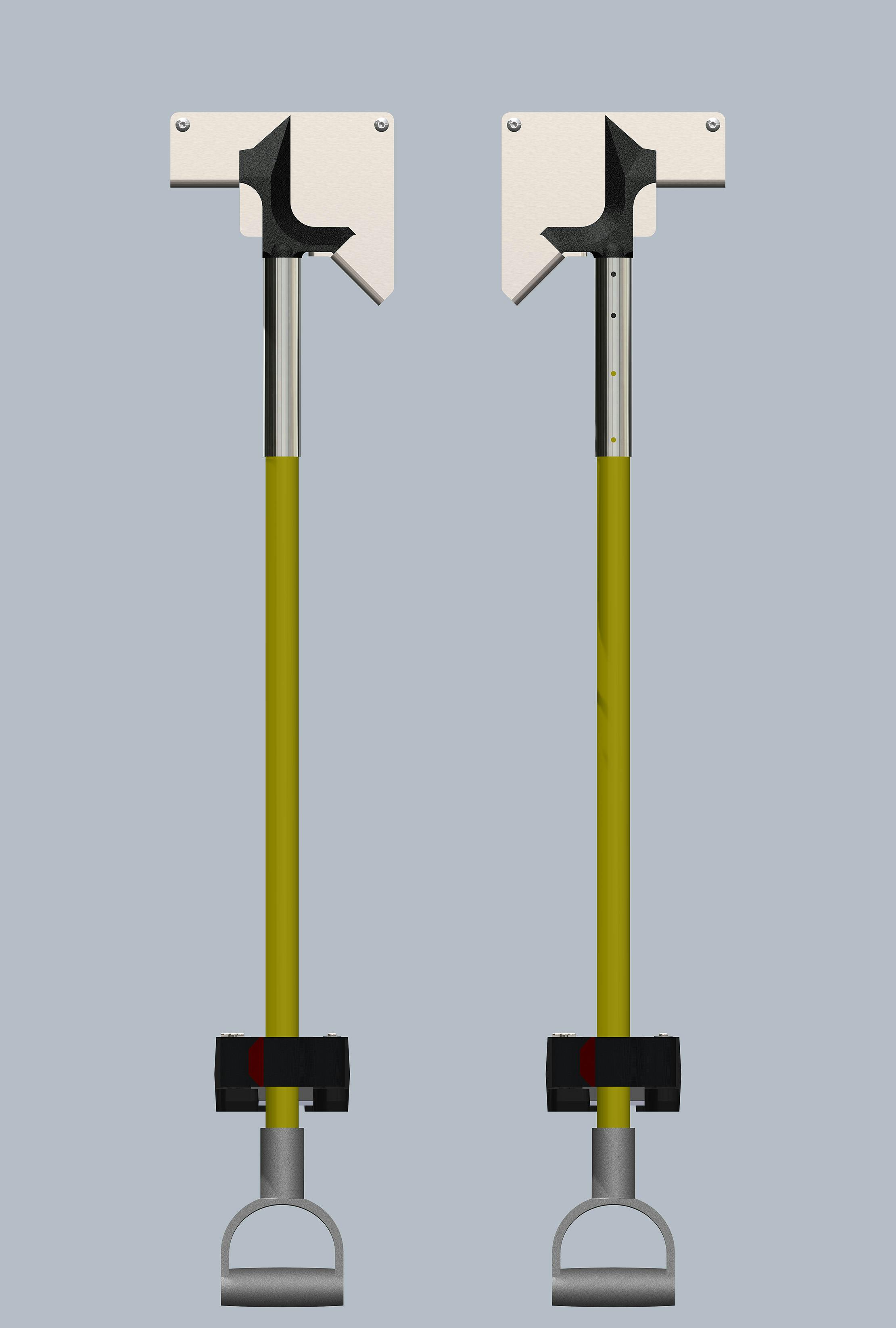 Firefighters can use Ziamatic&rsquo;s newly released SURE-GRIP Hook Tool Mounting Brackets to safely store Ziamatic&rsquo;s Z hook tools and many other NY hook style tools.