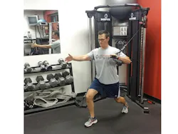 The versatility of a cable column provides exceptional bang for the buck. The twisting movements, pulls and presses that can be performed on it replicates fireground movements. The versatility of a cable column provides exceptional bang for the buck. The twisting movements, pulls and presses that can be performed on it replicates fireground movements.