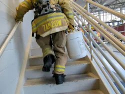 The fluid movement of foam buckets that are filled with water and carried works the core and stabilizing muscles. The fluid movement of foam buckets that are filled with water and carried works the core and stabilizing muscles.