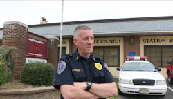 Winslow Township Fire Chief Marc Rigberg standing in front of Cedar Brook Volunteer Fire Company in Sicklerville that closed after 97 years. Winslow Township Fire Chief Marc Rigberg standing in front of Cedar Brook Volunteer Fire Company in Sicklerville that closed after 97 years.