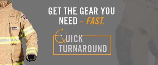 The new FXR Express and FXM Express lines offering premium turnout gear shipped in just five-10 business days.