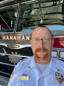 Michael Bargeron Jr. is the deputy fire chief of the Hanahan, SC, Fire Department. Michael Bargeron Jr. is the deputy fire chief of the Hanahan, SC, Fire Department.
