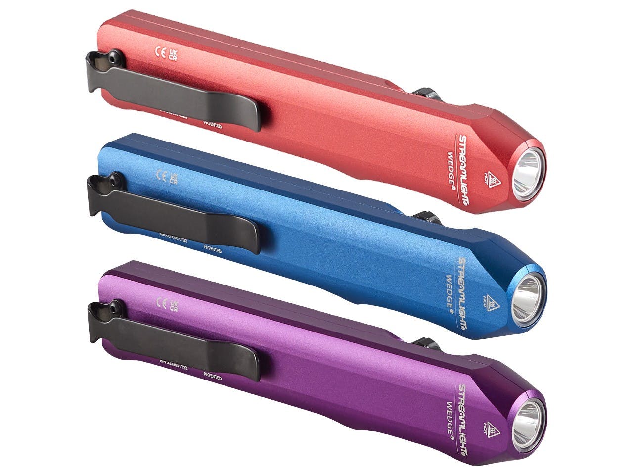 In addition to black and coyote, the high-performance light now is available in blue, purple and red for users who want to more easily identify their flashlight or to sport a different colored device.