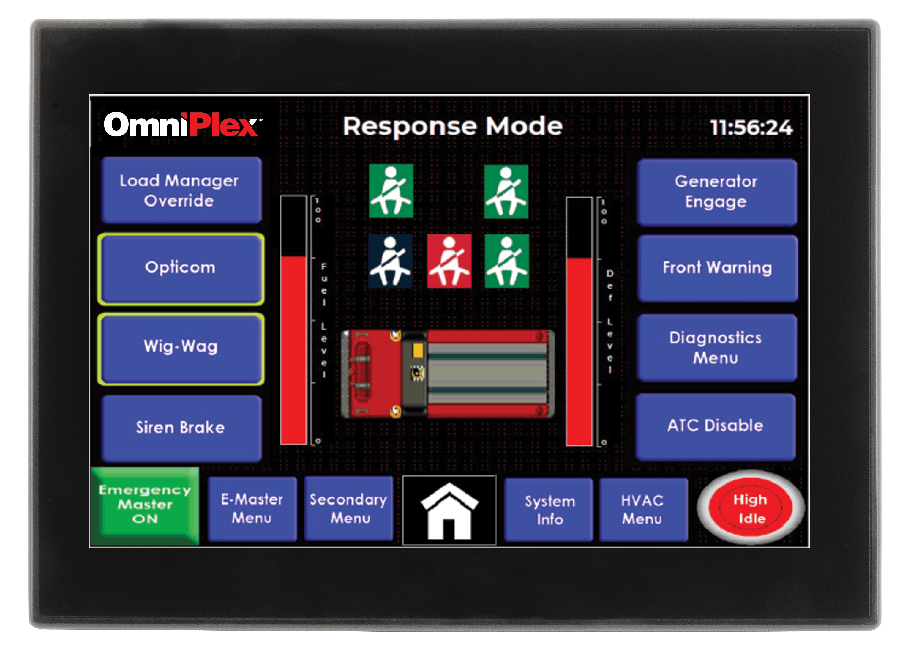 Fire Research OmniPlex integrated electronic multiplexing control system
