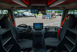 This state-of-the-art electric fire truck combines the latest technology, intuitive features, and a fully customized design, making it more responsive and adaptable to various firefighting and emergency response scenarios. This state-of-the-art electric fire truck combines the latest technology, intuitive features, and a fully customized design, making it more responsive and adaptable to various firefighting and emergency response scenarios.