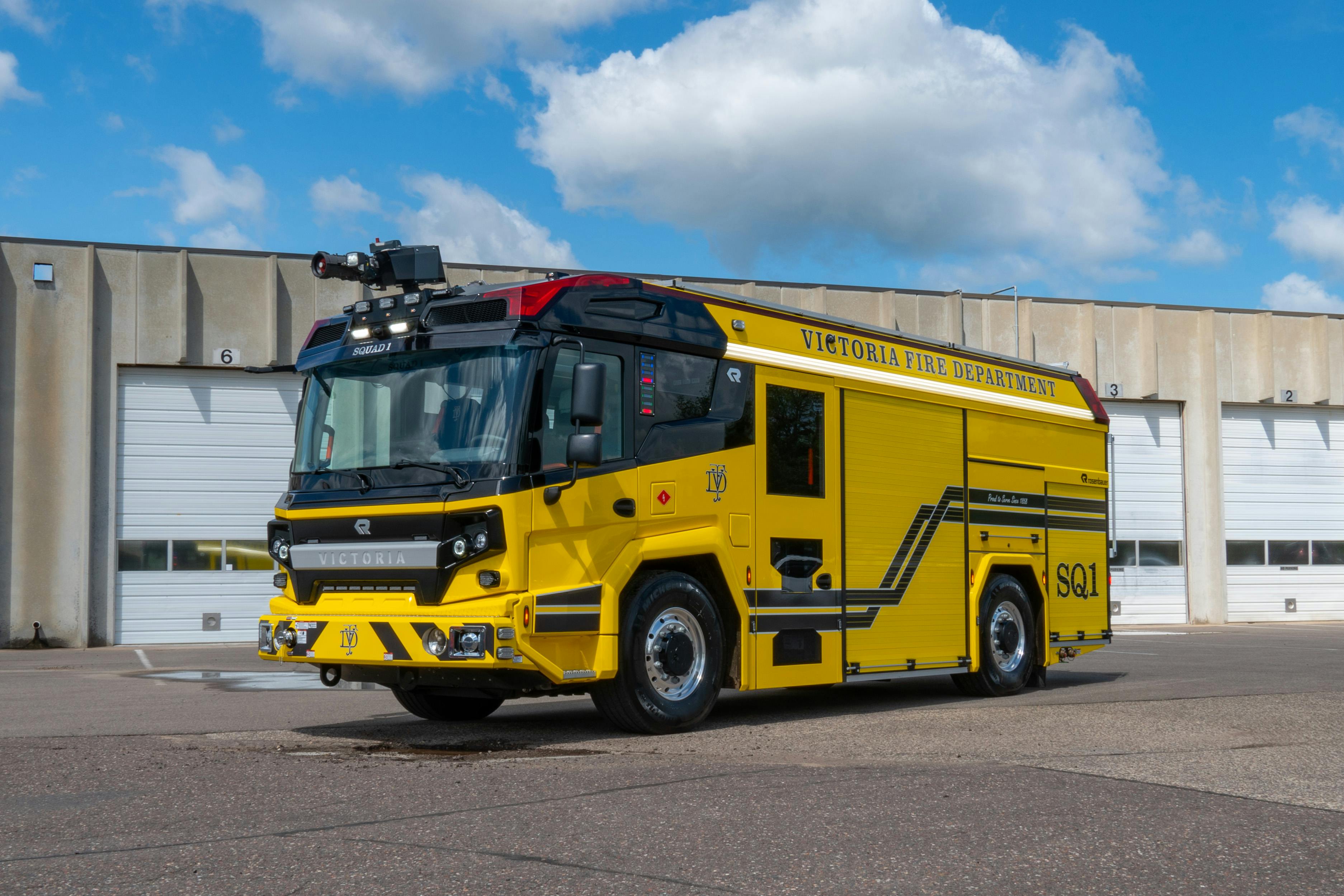This addition to the Victoria firefighting fleet is an agile, climate-friendly emergency response vehicle designed with enhanced features and safety for firefighters.