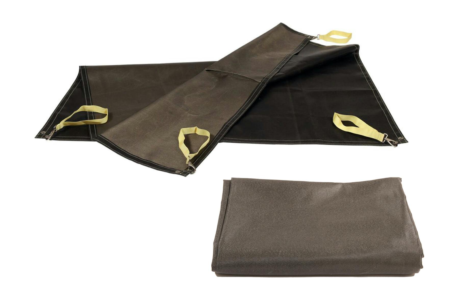 Foldable and easy to store, the LiCELL SB Series Fire Blanket is manufactured using a fully oxidized woven fabric with a high silica glass fiber content.