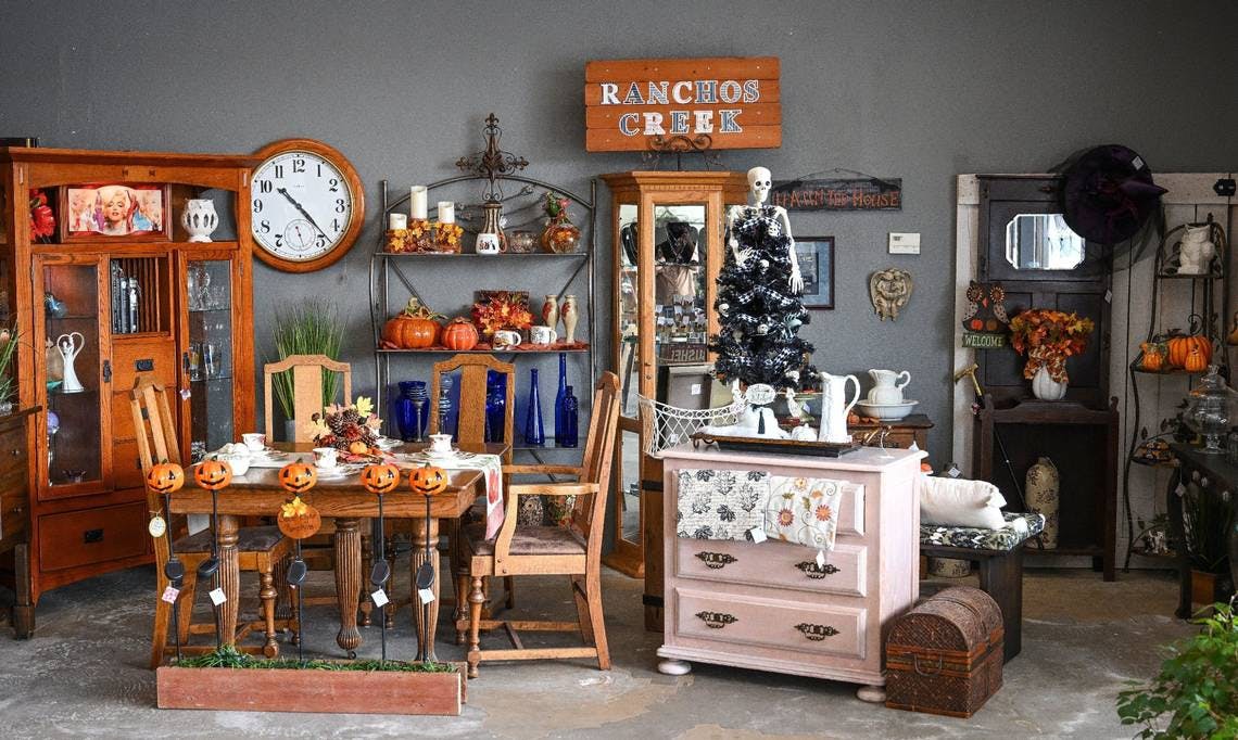 This is one of the displays in the shop.