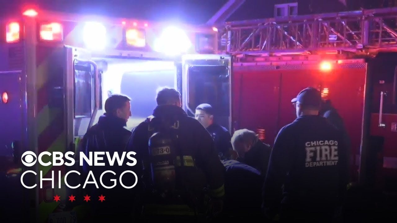 On duty Chicago firefighter injured by fallen tree limb on South Side