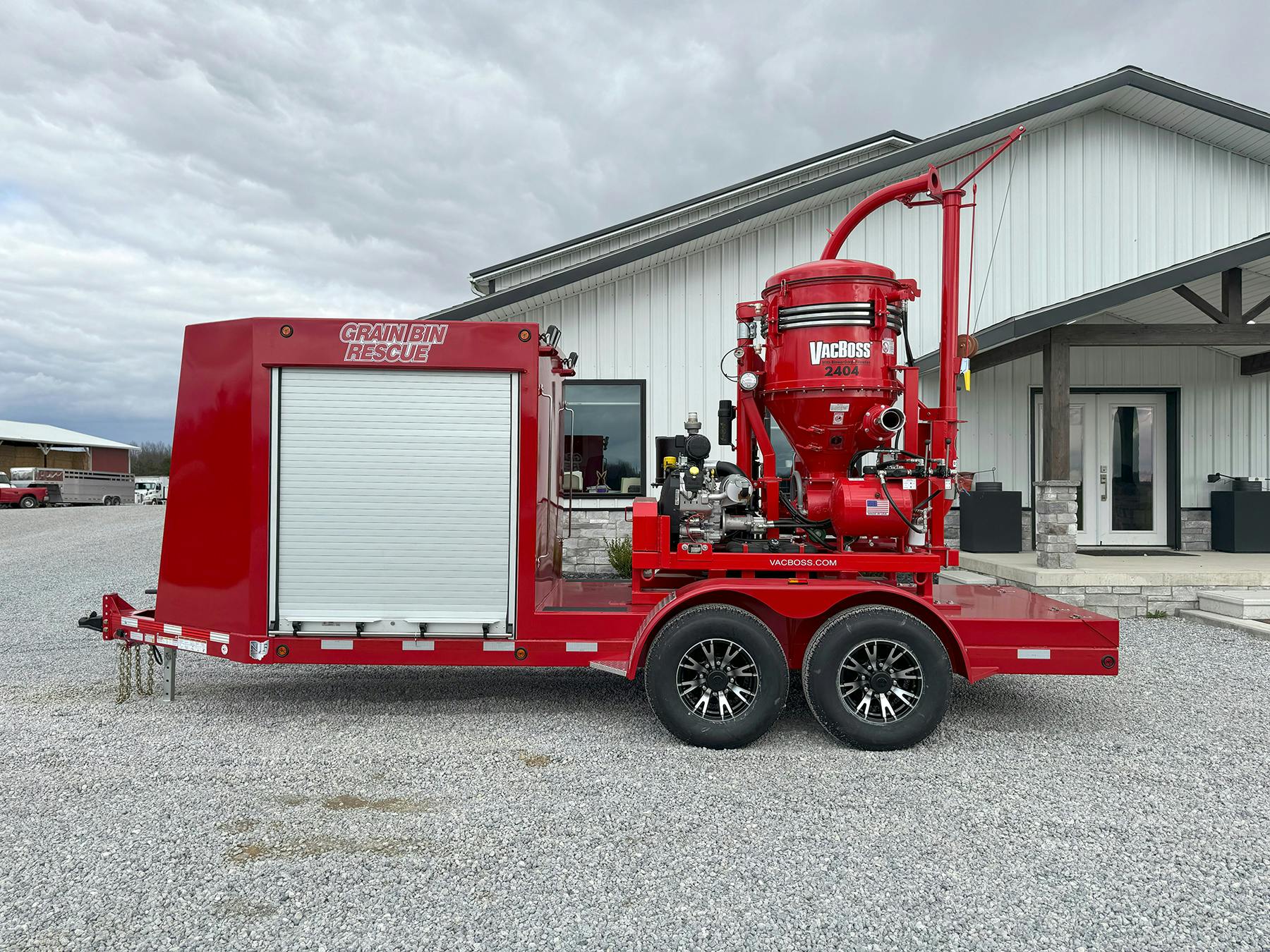 In addition to variety of standard features, many options are available to fit the rescue trailer to the specific needs of any fire department or community.