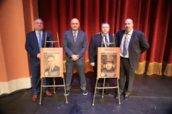 (From left): Hall of Fame inductee Dave Iannone, Firehouse Publisher Bill MacRae, Firehouse Editor-in-Chief Peter Matthews, Hall of Fame inductee Christopher Hebert. (From left): Hall of Fame inductee Dave Iannone, Firehouse Publisher Bill MacRae, Firehouse Editor-in-Chief Peter Matthews, Hall of Fame inductee Christopher Hebert.