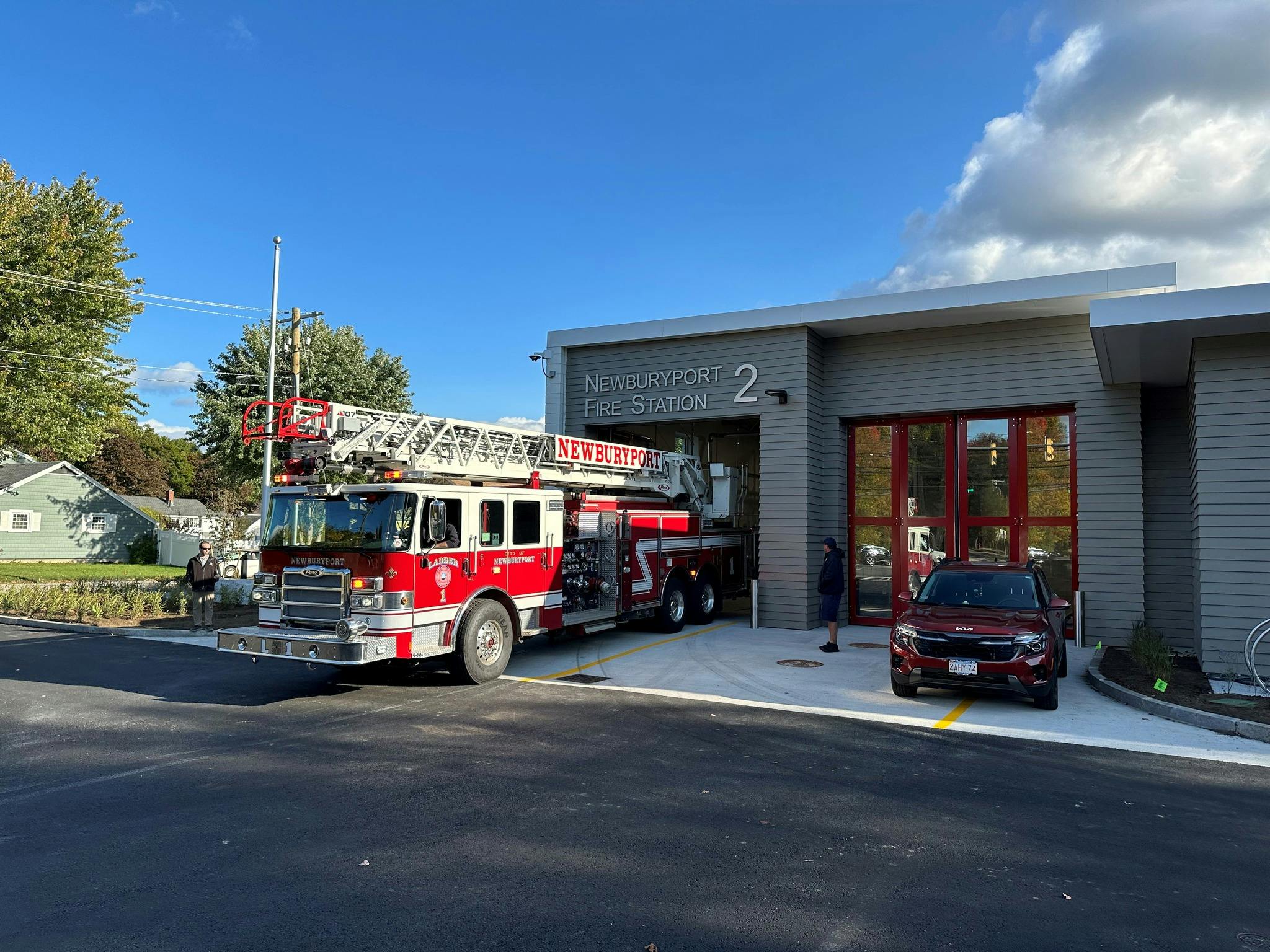 The building is named for the late John F. Cutter Jr., a career member of the Newburyport Fire Department who retired as assistant chief.
