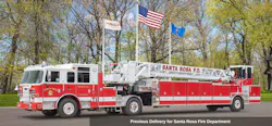 The addition of the Ascendant 107’ Heavy-Duty Tiller Aerial Ladder comes as part of the city’s ongoing fleet modernization plan, aimed at enhancing its ability to respond to the increasing volume and complexity of emergency calls. The addition of the Ascendant 107’ Heavy-Duty Tiller Aerial Ladder comes as part of the city’s ongoing fleet modernization plan, aimed at enhancing its ability to respond to the increasing volume and complexity of emergency calls.