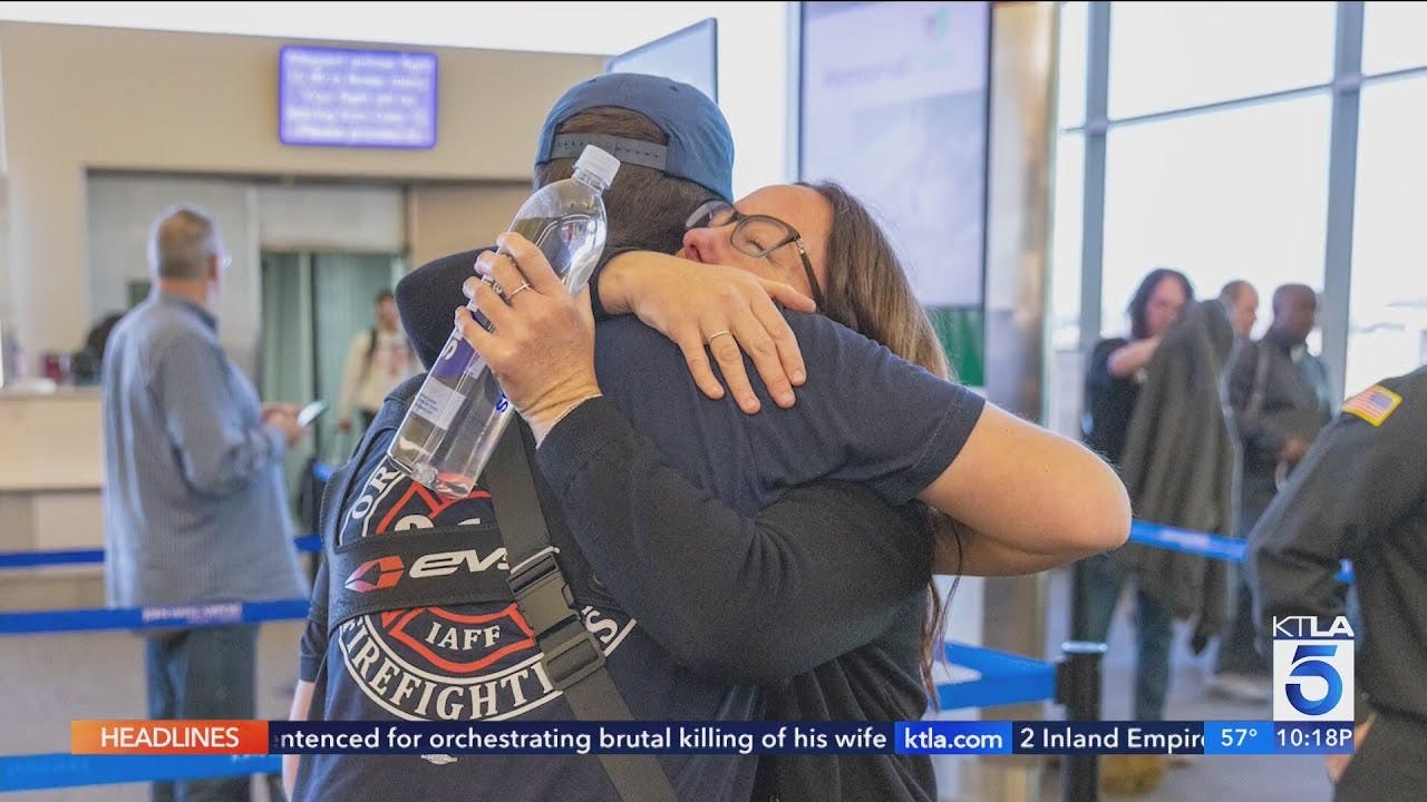 Orange County Firefighter Home Two Months after Rollover Crash