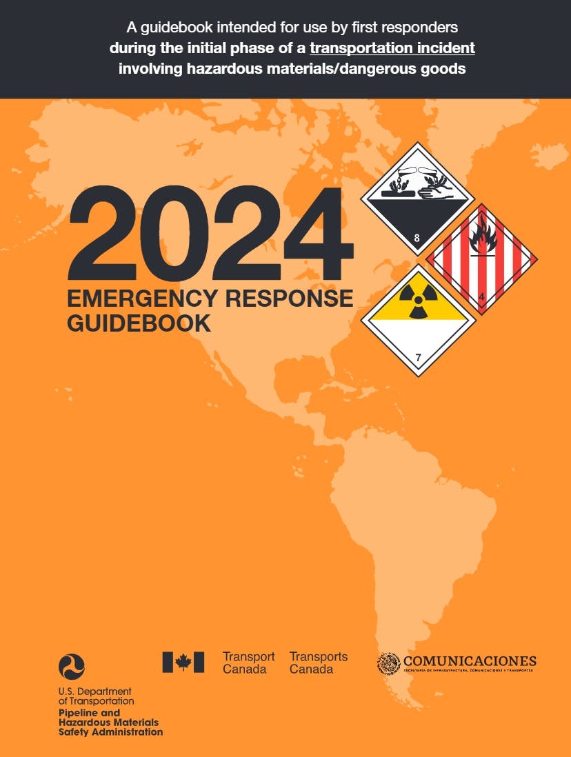 Every four years, the U.S. Department of Transportation updates the Emergency Response Guidebook (ERG) and distributes it to emergency responders across the United States. Among the sources of information that are listed in the ERG is CHEMTREC, which is provided by the chemical industry. Resources from the chemical industry can be notified by CHEMTREC, including having strike teams dispatched from companies that are familiar with the hazardous materials that were spilled. Several other private sector agencies are also mentioned on the inside of the back cover. Page 396 lists information for contacting the National Response Center (NRC). The NRC is operated by the U.S. Coast Guard and is the main contact point for hazmat releases to activate federal assistance for a chemical release anywhere in the United States. The NRC&rsquo;s capabilities include the computerized version of the Coast Guard chemical data base, which is the largest collection of safety data sheets (SDS) in the world.