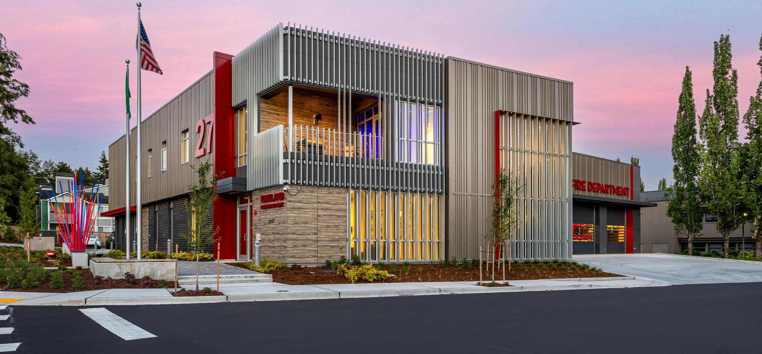 Kirkland, WA, Fire Station 27 kirkland27extoverall