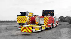 The Scorpion II Blocker's innovative modular design allows it to absorb and dissipate collision forces and improving firefighter safety on roadways. The Scorpion II Blocker's innovative modular design allows it to absorb and dissipate collision forces and improving firefighter safety on roadways.