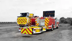 The Scorpion II Blocker's innovative modular design allows it to absorb and dissipate collision forces and improving firefighter safety on roadways. The Scorpion II Blocker's innovative modular design allows it to absorb and dissipate collision forces and improving firefighter safety on roadways.