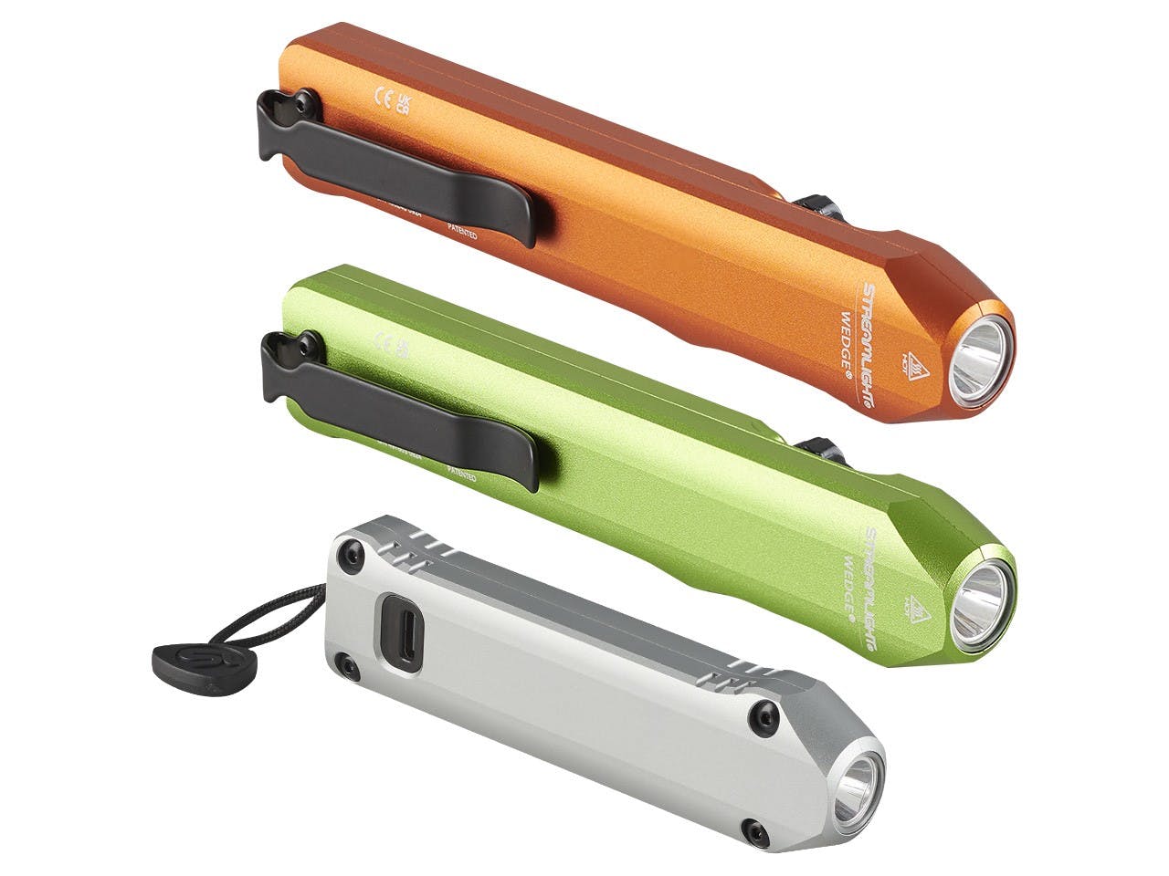 Streamlight&circledR;, Inc., has introduced vibrant new colors to its popular USB-C rechargeable Wedge&circledR; series of everyday carry (EDC) flashlights.