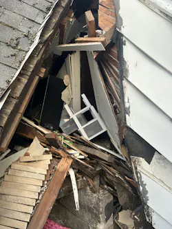 When a void pattern that typically occurs in wood-frame structure is in play, rescuers shouldn’t move debris or tunnel in to rescue victims until the structure is sized up by a trained rescuer. When a void pattern that typically occurs in wood-frame structure is in play, rescuers shouldn’t move debris or tunnel in to rescue victims until the structure is sized up by a trained rescuer.