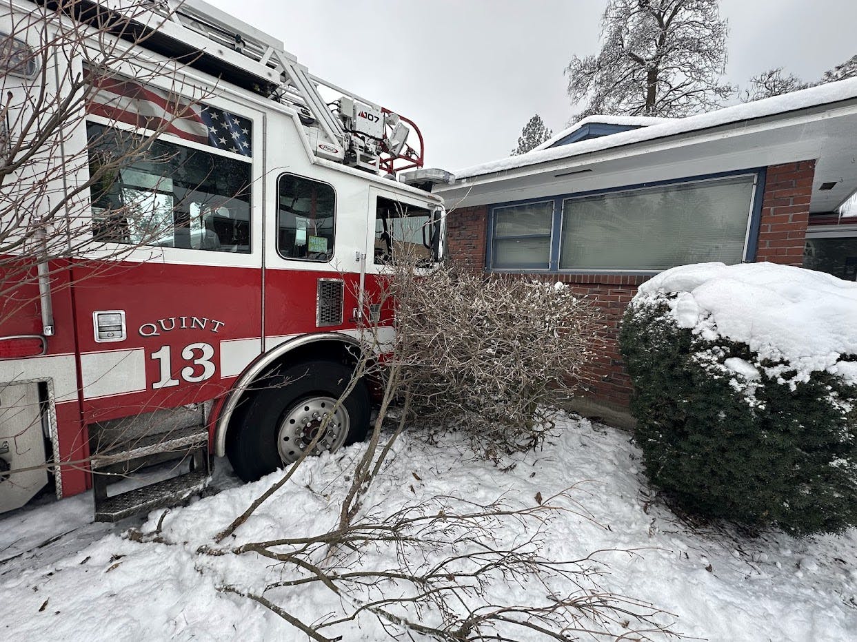 The Quint sustained extensive damage after striking a house.