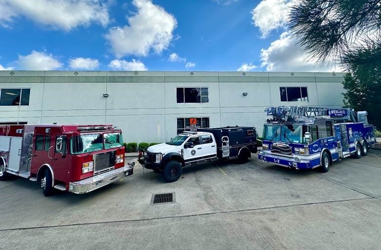 In Texas, Safe Industries sells E-ONE, a 50-year-old global fire apparatus manufacturer of rescue trucks, aerial fire trucks and rescue pumpers, and Ferrara, the custom, heavy-duty fire apparatus manufacturer.