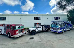 In Texas, Safe Industries sells E-ONE, a 50-year-old global fire apparatus manufacturer of rescue trucks, aerial fire trucks and rescue pumpers, and Ferrara, the custom, heavy-duty fire apparatus manufacturer. In Texas, Safe Industries sells E-ONE, a 50-year-old global fire apparatus manufacturer of rescue trucks, aerial fire trucks and rescue pumpers, and Ferrara, the custom, heavy-duty fire apparatus manufacturer.