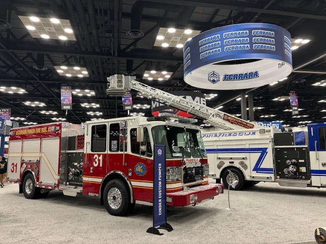 Ferrara Fire Showcases Latest Apparatus at FDIC 2025