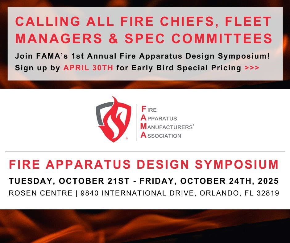FAMA Launches Fire Apparatus Design Symposium
