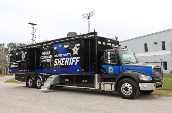 Frontline Communications Mobile Command Center and Crisis Negotiation Vehicles Advance County Operations