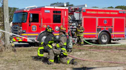 Fire officers/fireground commanders must recognize that their tactical options are constrained when they are limited to low staffing and a restricted amount of tools and equipment. For example, an engine company that’s staffed with three firefighters might dictate that the driver operate a top-mounted deck gun that has a gate valve installed on it as part of an exterior/defensive attack, including to protect exposures. Fire officers/fireground commanders must recognize that their tactical options are constrained when they are limited to low staffing and a restricted amount of tools and equipment. For example, an engine company that’s staffed with three firefighters might dictate that the driver operate a top-mounted deck gun that has a gate valve installed on it as part of an exterior/defensive attack, including to protect exposures.