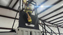 The TruBlue SafeLine Controlled Descent Device was easier to set up than a manual belay, and no human interaction was required to engage the device. The TruBlue SafeLine Controlled Descent Device was easier to set up than a manual belay, and no human interaction was required to engage the device.