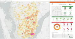 NFPA’s Craig 1300 Community Risk Assessment Dashboard integrates local incident data to highlight risks. Custom maps, charts and graphs make data insights clear for stakeholders. NFPA’s Craig 1300 Community Risk Assessment Dashboard integrates local incident data to highlight risks. Custom maps, charts and graphs make data insights clear for stakeholders.