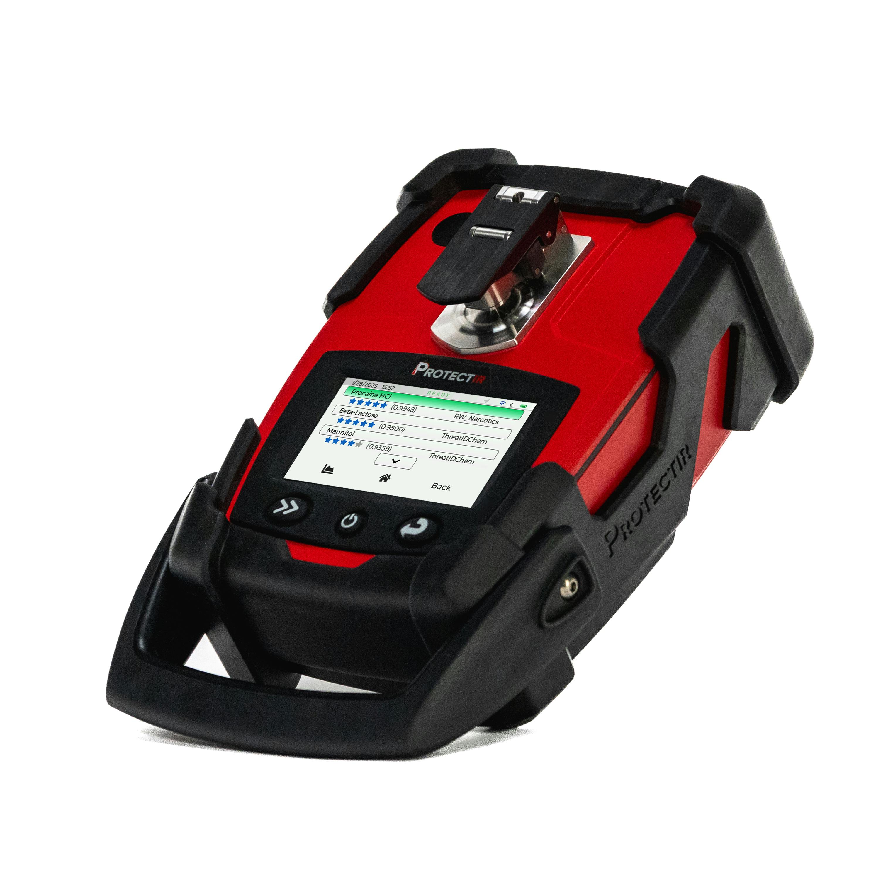 ProtectIR from 908 Devices offers solid and liquid detection and analysis for hazardous materials, narcotics and explosives.