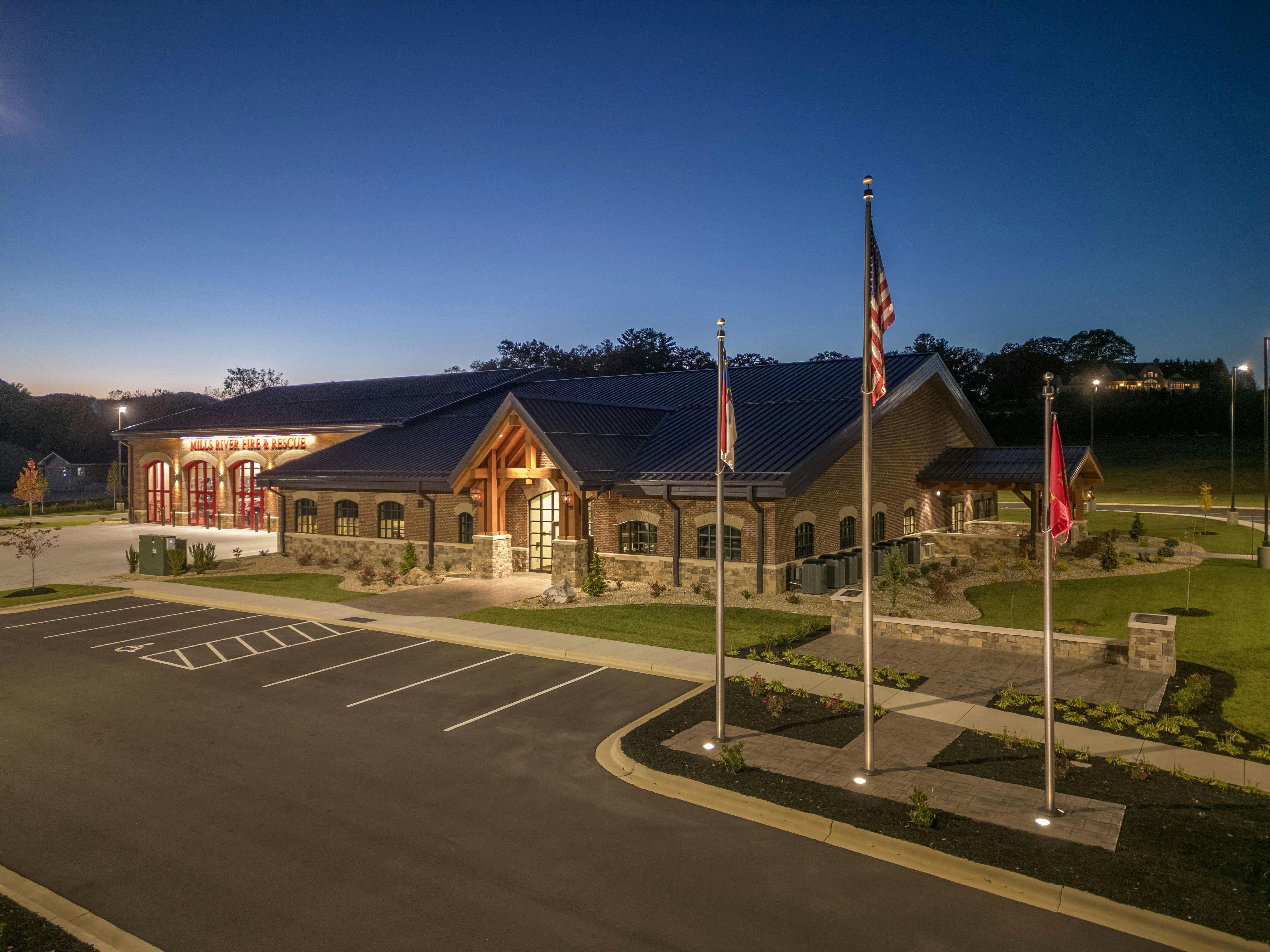 Station Design Awards - Mills River Fire & Rescue - Stewart Cooper Newell