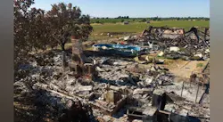 Seven workers were killed in the explosion at the Esparto fireworks facility. Seven workers were killed in the explosion at the Esparto fireworks facility.