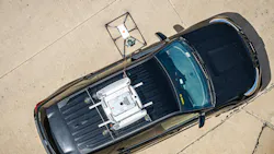 The tethered Sigma unmanned aerial system from FotoKite provides a maximum vantage point of 150 ft. A rooftop case configuration is designed to be integrated in SUVs and apparatus. The tethered Sigma unmanned aerial system from FotoKite provides a maximum vantage point of 150 ft. A rooftop case configuration is designed to be integrated in SUVs and apparatus.