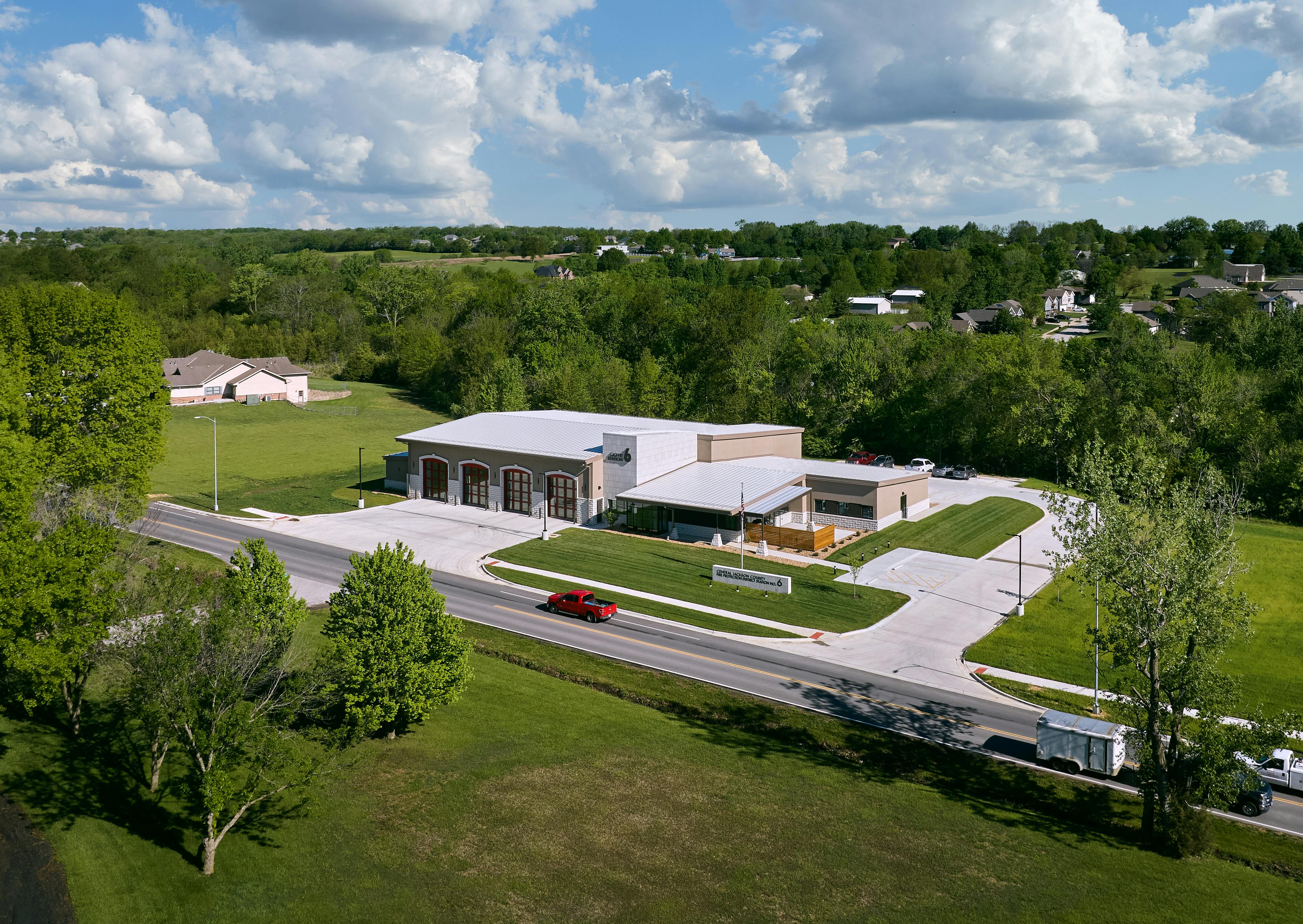 Station Design Awards - Central Jackson County Fire Protection District Station 6 - sfs architecture