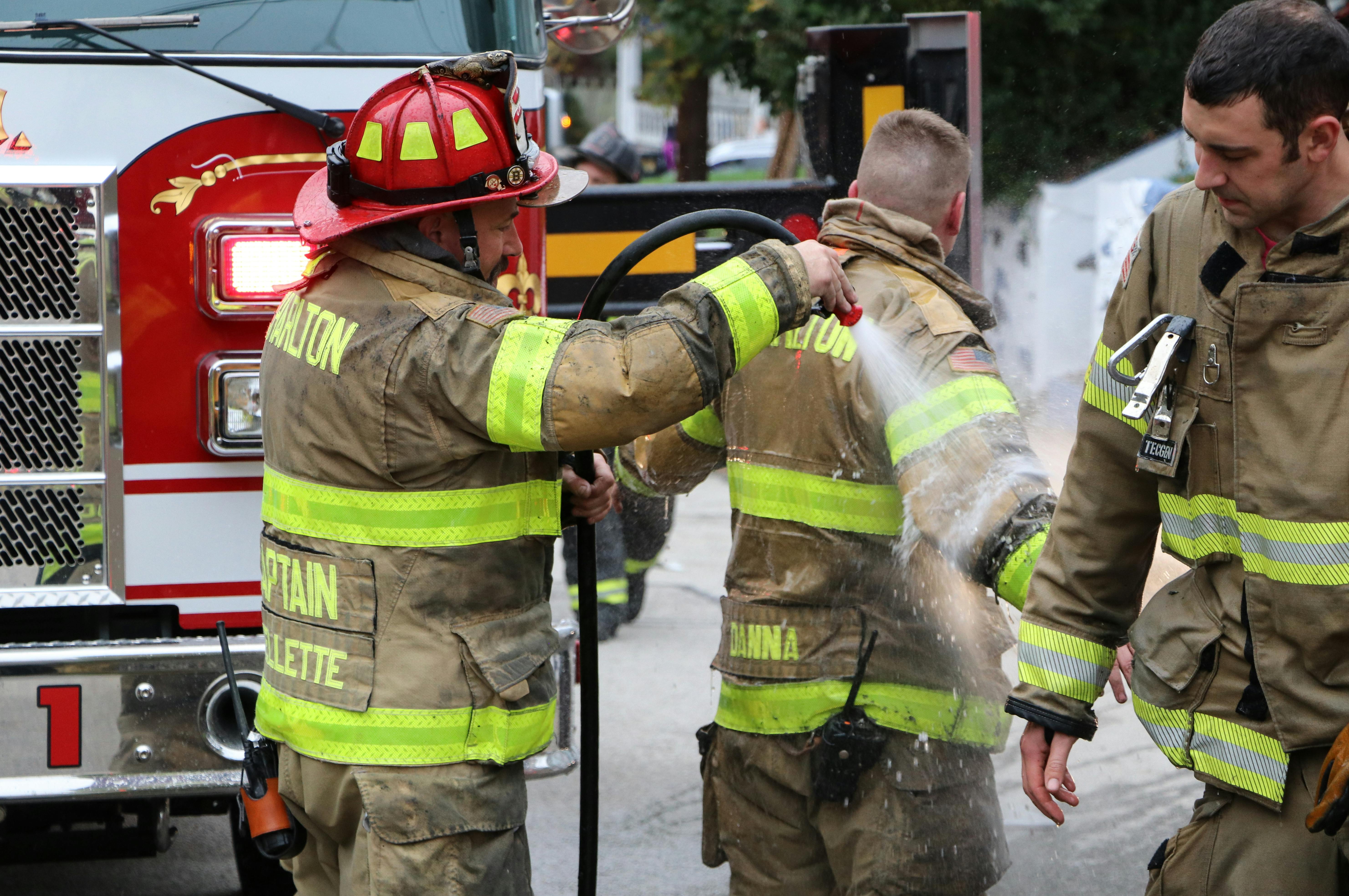 Firefighter Decon: on the Fireground and at the Station