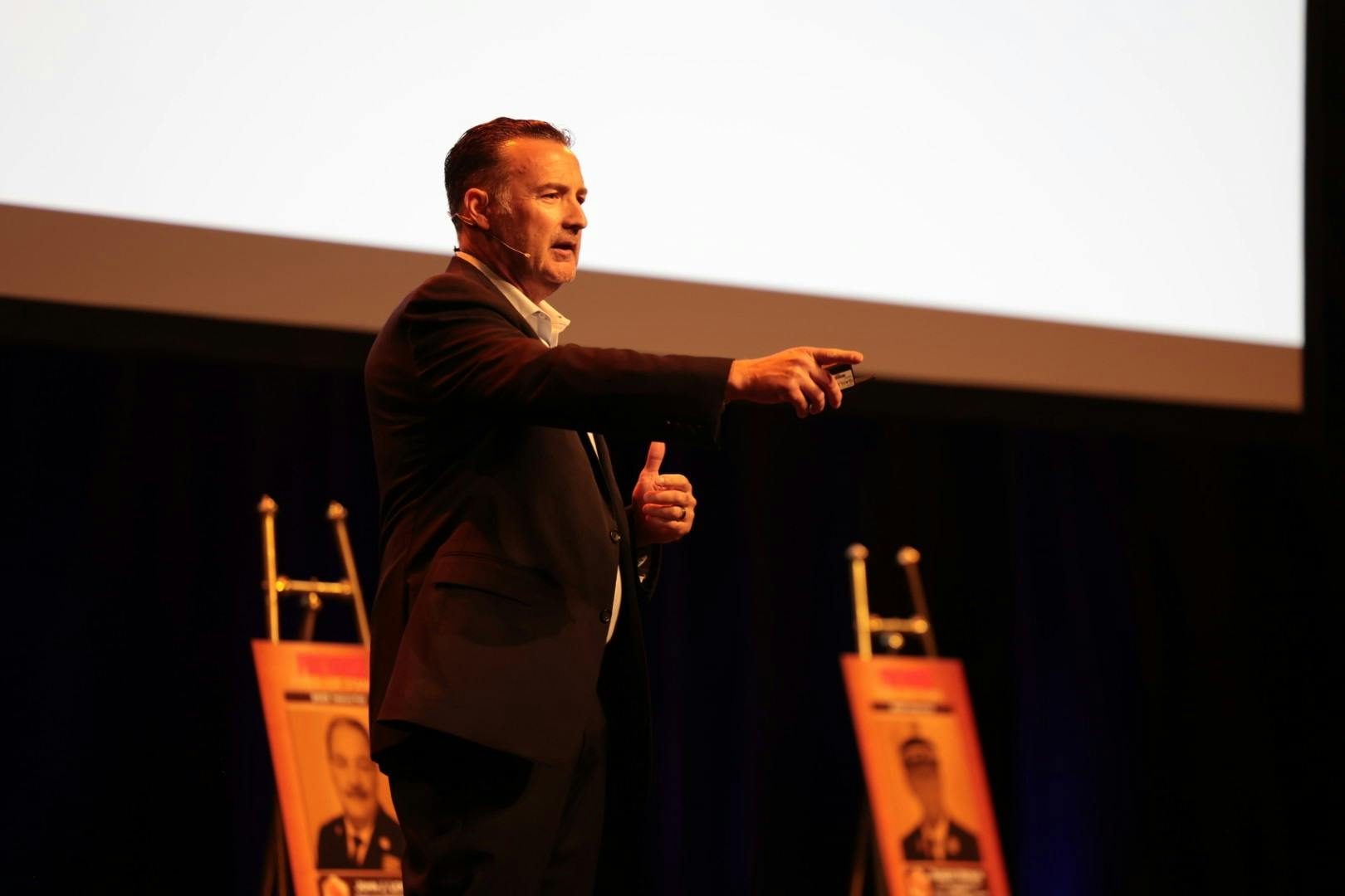 Fire Chief Dan Munsey opneed up the second day of FireFusion 2025 by presenting about smart city intitatives and how connectivity of data can help the fire service.