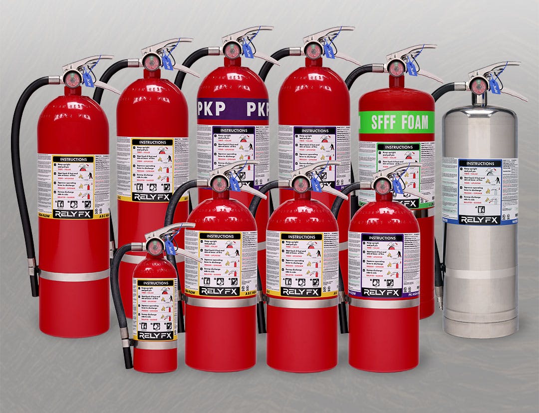 Rely FX Releases Fluorine-Free Portable Foam Fire Extinguisher