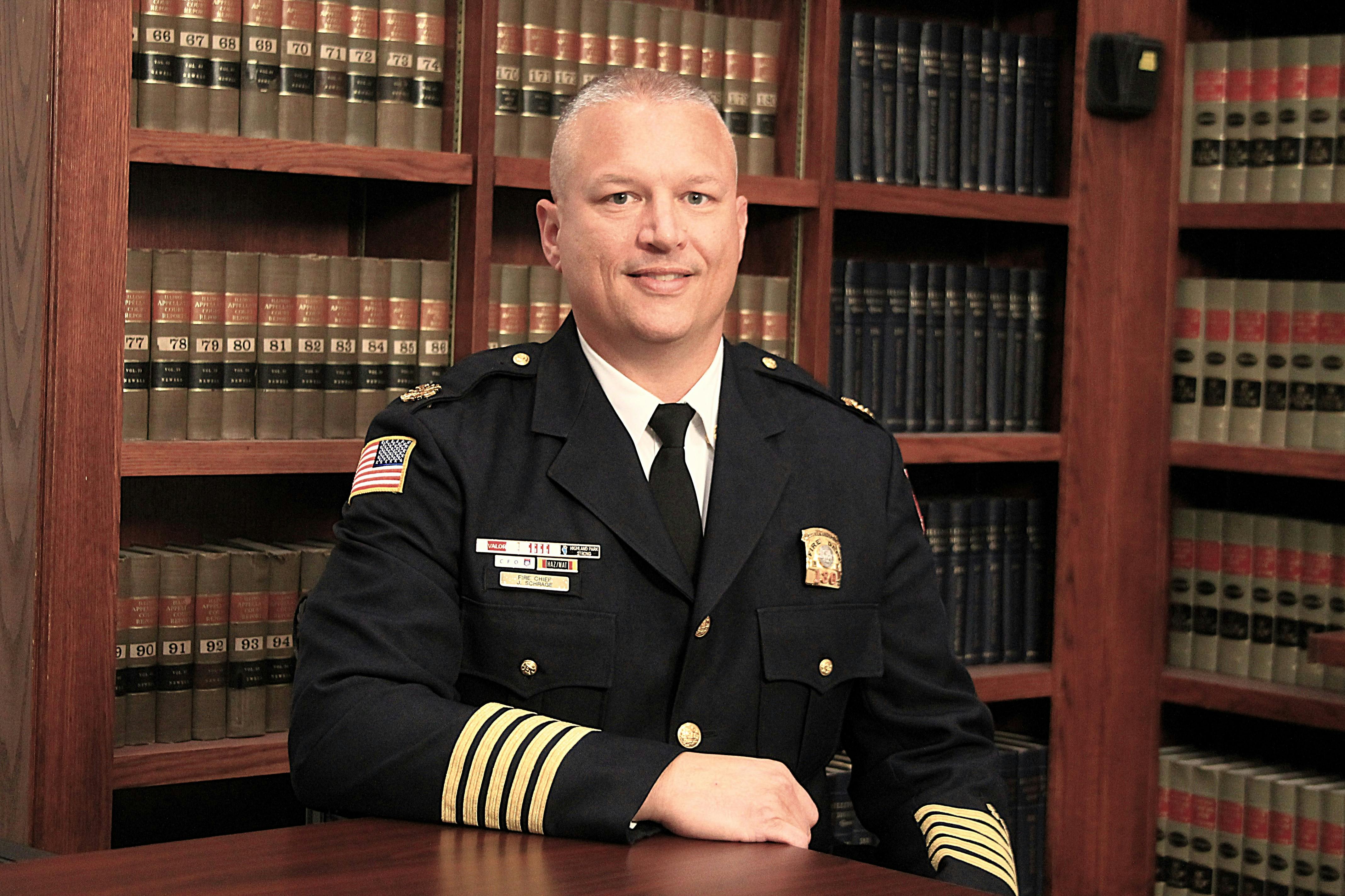 fire service leaders traits Joe Schrage Highland Park Illinois Fire Department