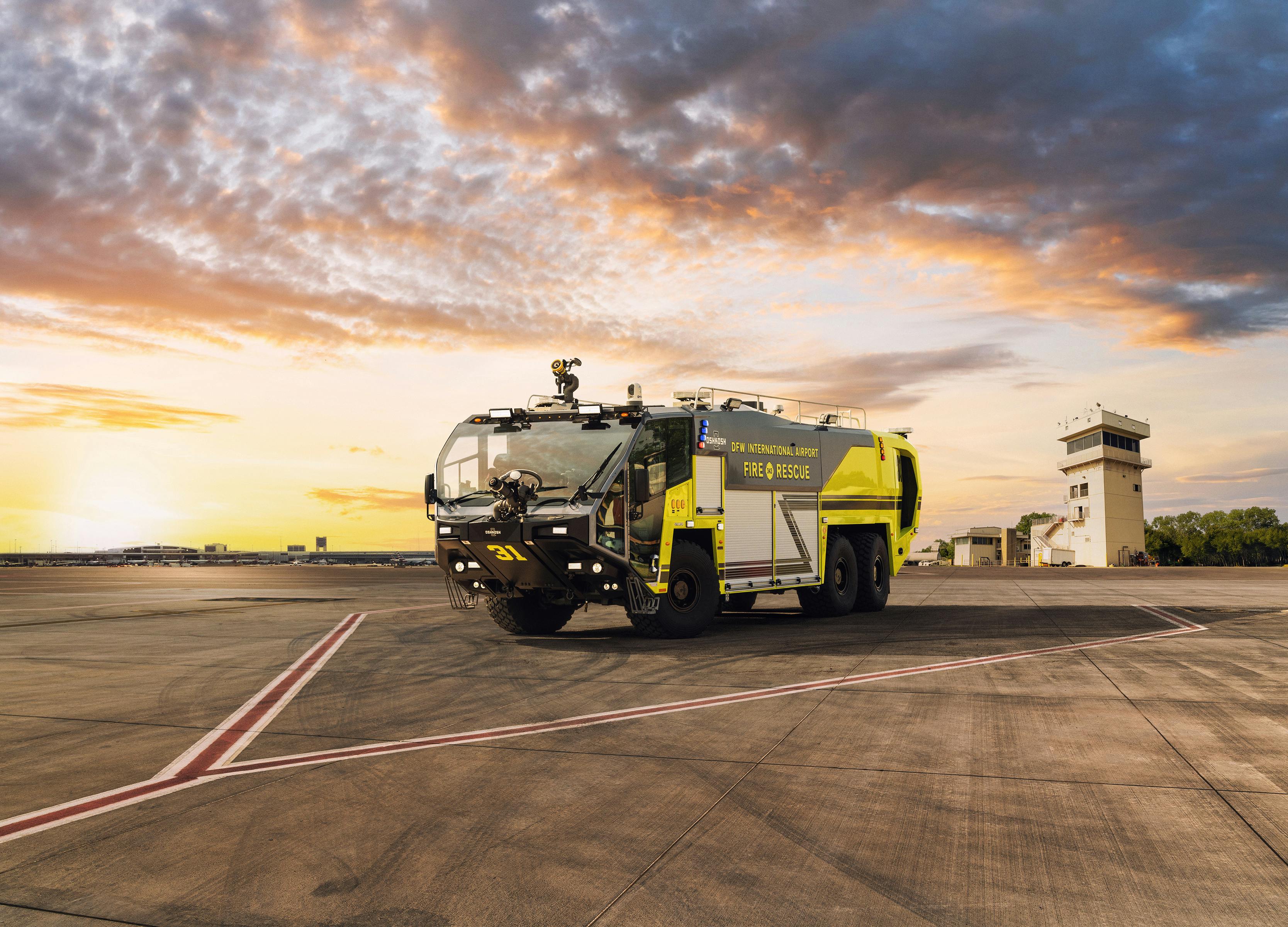 Dallas Fort Worth International Airport Receives Six New ARFFs