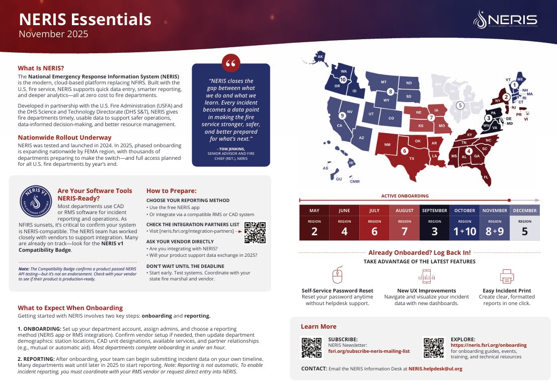 NERIS Essentials November 2025