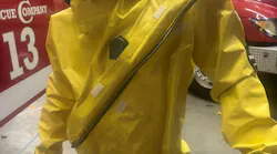 Articulation in the joints of Ansell's AlphaTec Phantom hazmat suit allows for decent mobility despite the density of the suit's construction.The mask seal is snug without being suffocating. Articulation in the joints of Ansell's AlphaTec Phantom hazmat suit allows for decent mobility despite the density of the suit's construction.The mask seal is snug without being suffocating.