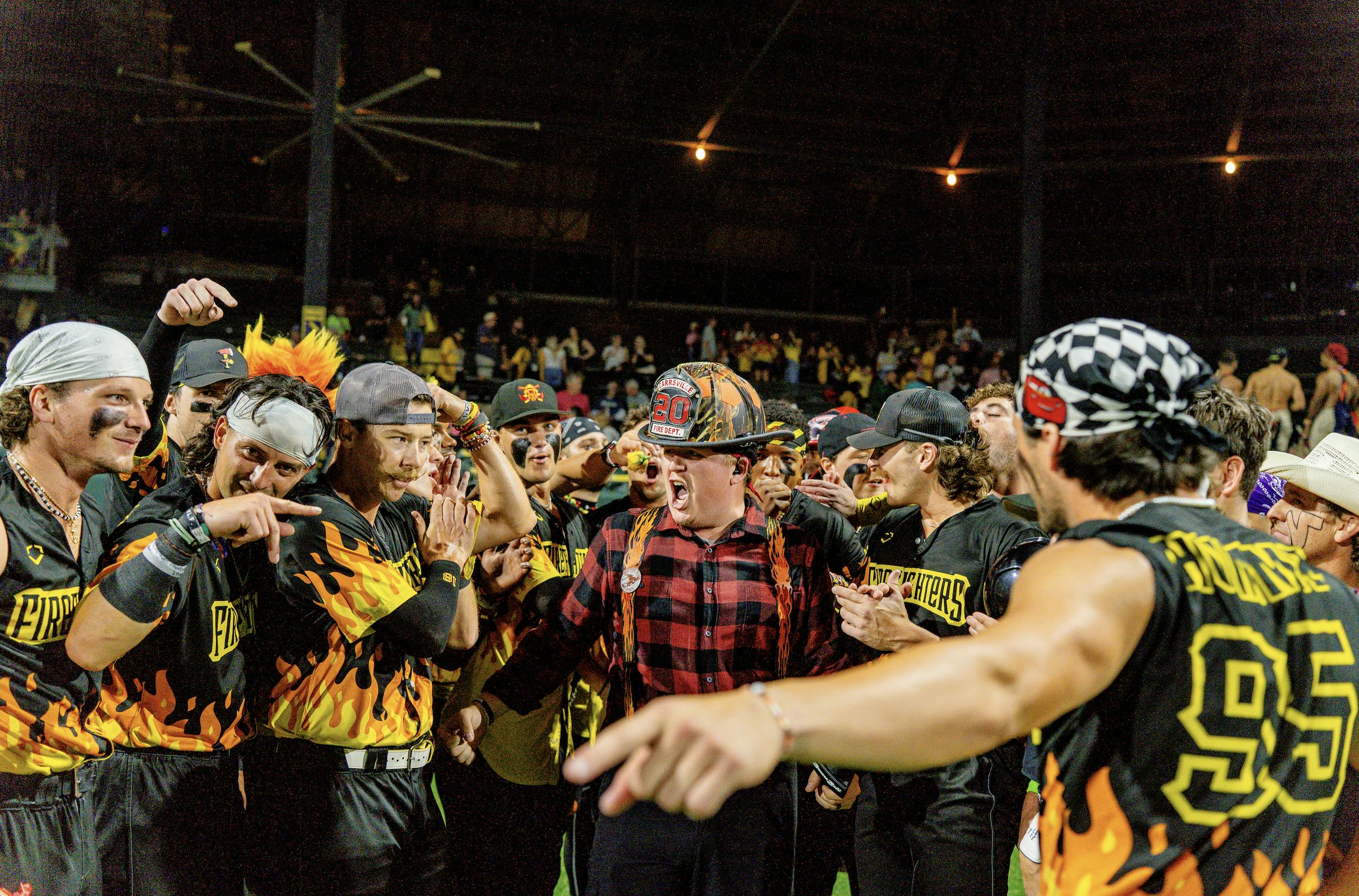The broadcaster for The Firefighters, Zach Staton, was able to honor is father-in-law who served for more than 40 years at the Carrsville, VA, Volunteer Fire Department.