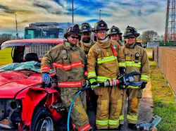 On the last day of probationary school, Pearland, TX, Fire Department rookie members sit with senior members to hear about and discuss the culture, history and tradition of the department for several hours, to prepare the probies for the elite atmosphere that they’re entering. On the last day of probationary school, Pearland, TX, Fire Department rookie members sit with senior members to hear about and discuss the culture, history and tradition of the department for several hours, to prepare the probies for the elite atmosphere that they’re entering.