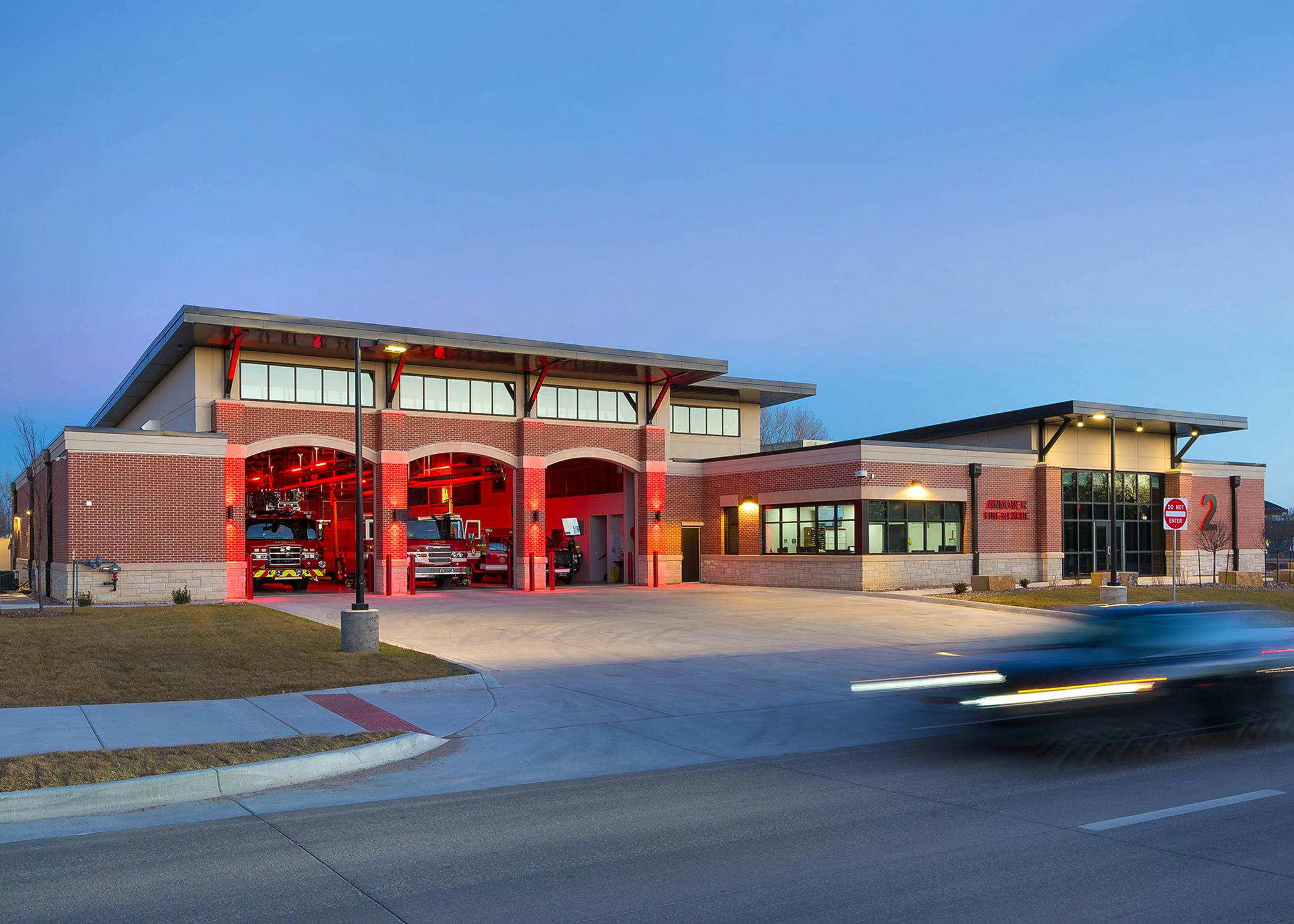 Station Design Awards - Andover, KS, Fire-Rescue Station 2 - TESSERE